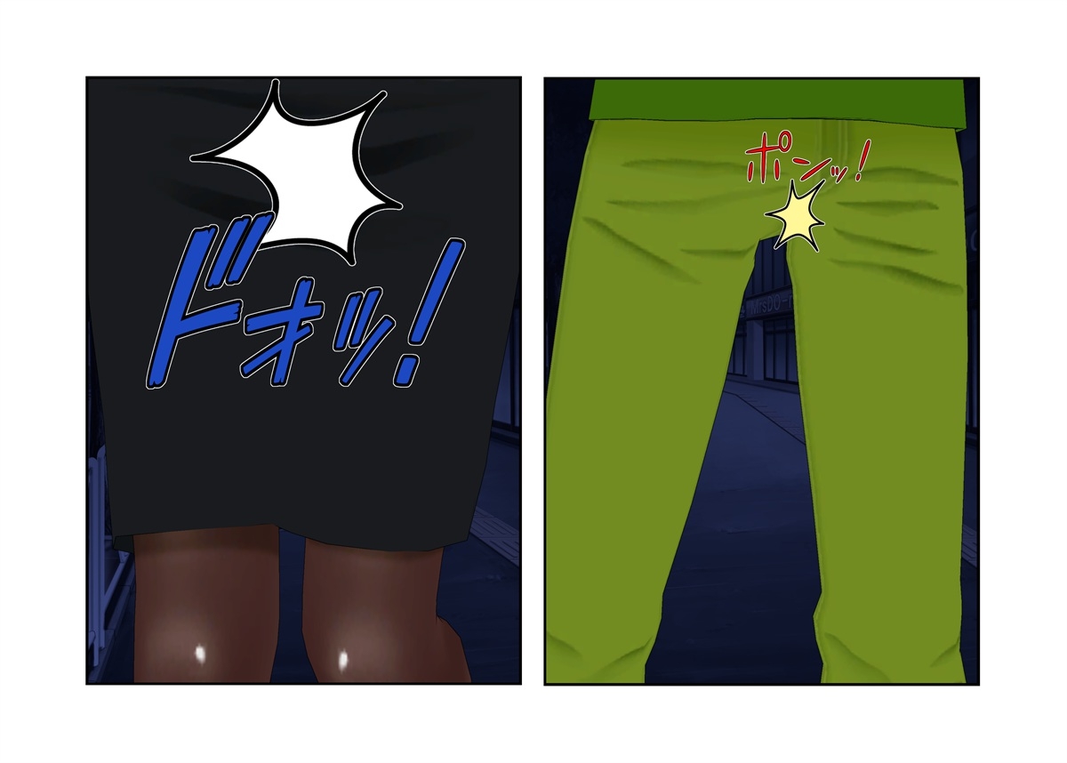 『お触り男と金責め婦警さん』夜道でお触りやっちゃった男が婦警さんに見つかり、女と舐めて振り切ろうとするもキ〇タマ蹴りで捕らえられる、金責め性差煽りのお話 画像3