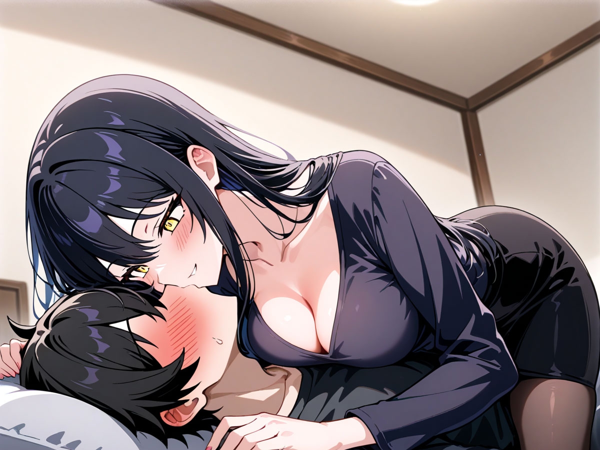 【期間限定100円】【逆NTR】妻が社員旅行で不在の夜…自宅にやってきた義姉に寝取られメスイキ調教された… 画像4