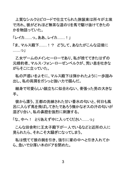 転生悪役令嬢は逃亡先で純情王子に捕獲され、極上イケメンちんぽで身も心もとろとろに甘やかされる 画像4