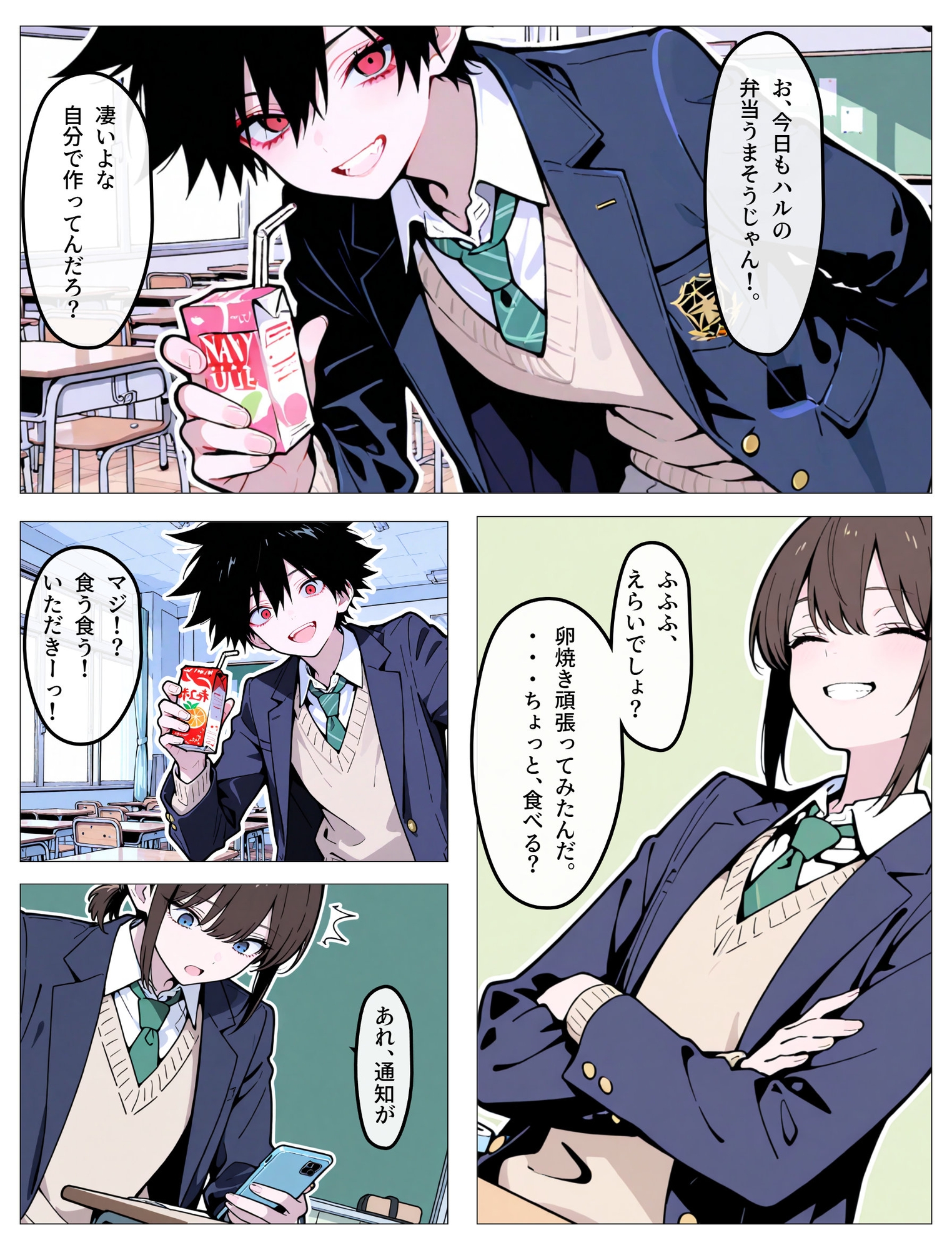親友への恋心を隠す女装男子の裏垢がバレた日_1