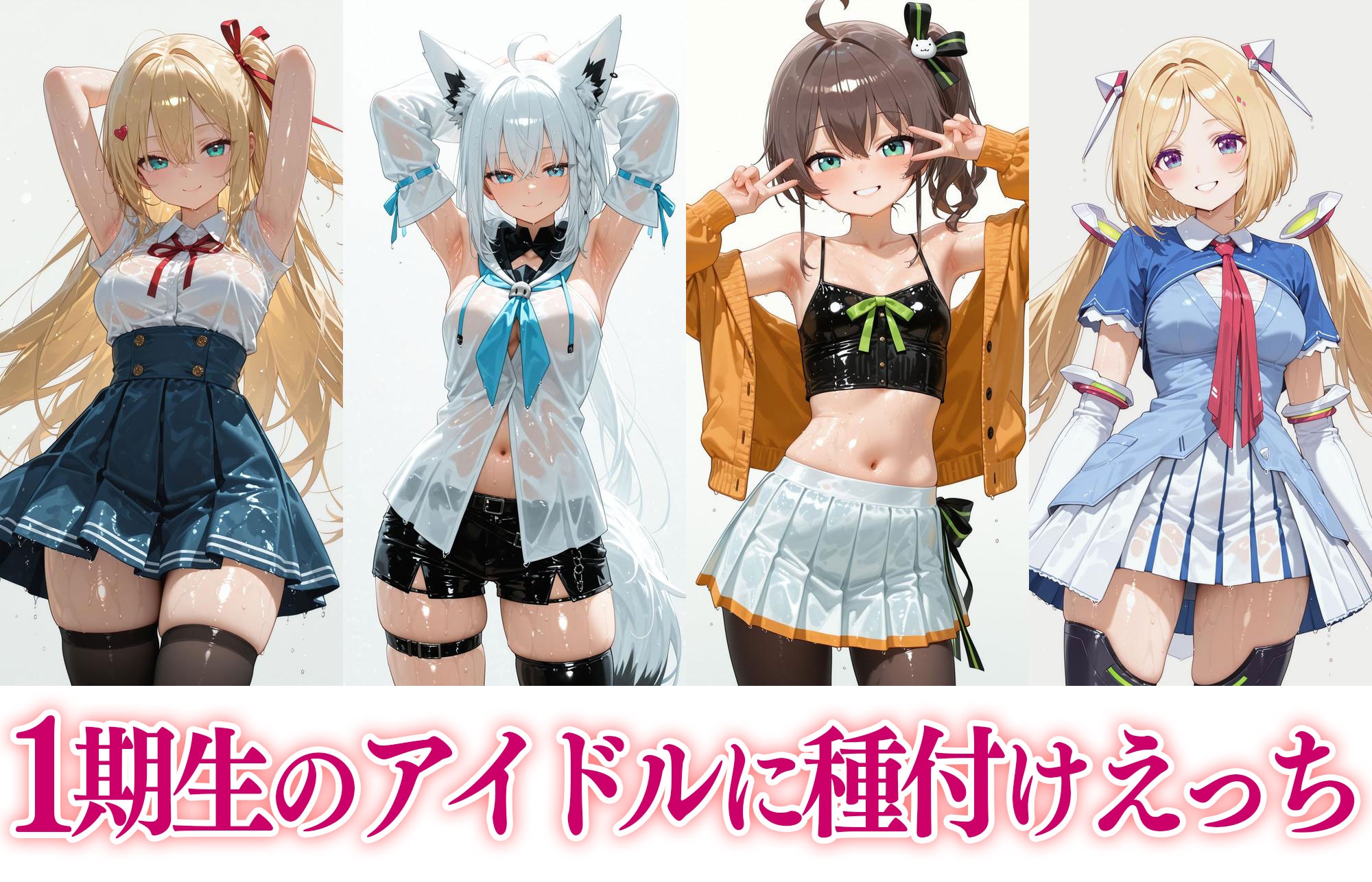 【500枚】ホ○ライブ1期生!! 4人全員 純愛えっちイラスト集_1
