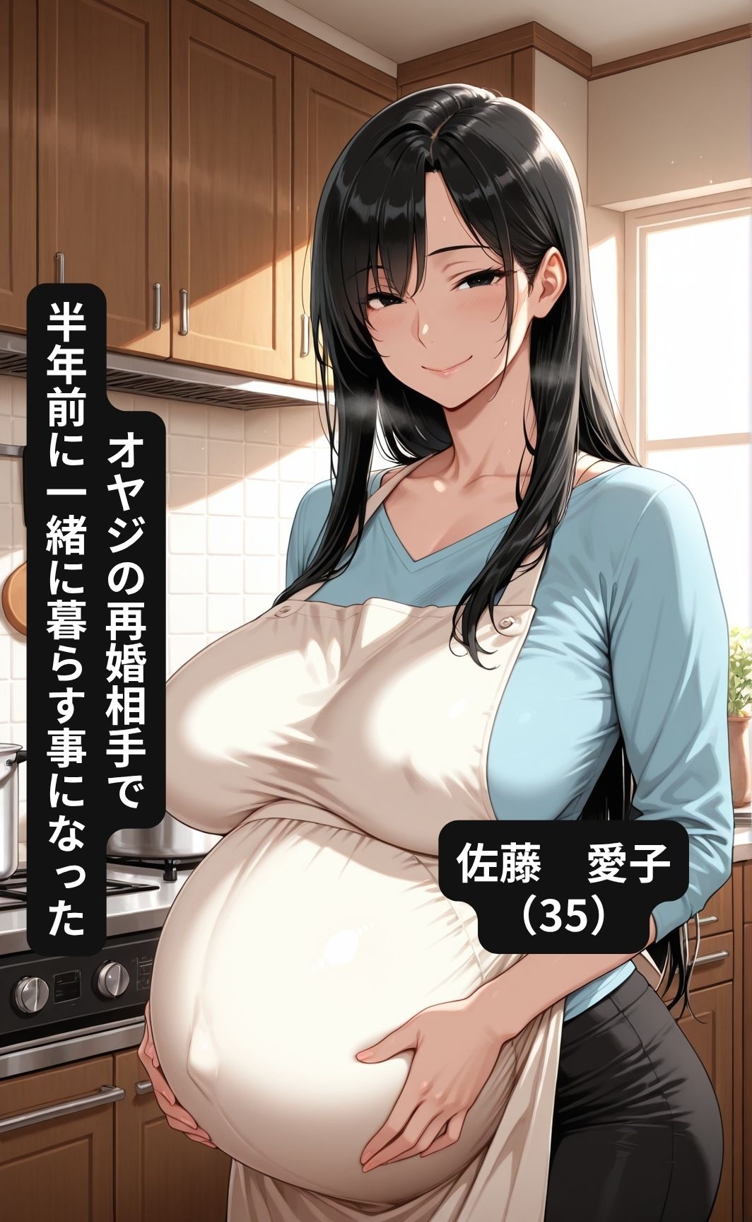 淫乱妊婦の義母がオナニーしていたので俺の奴○にすることにした_1