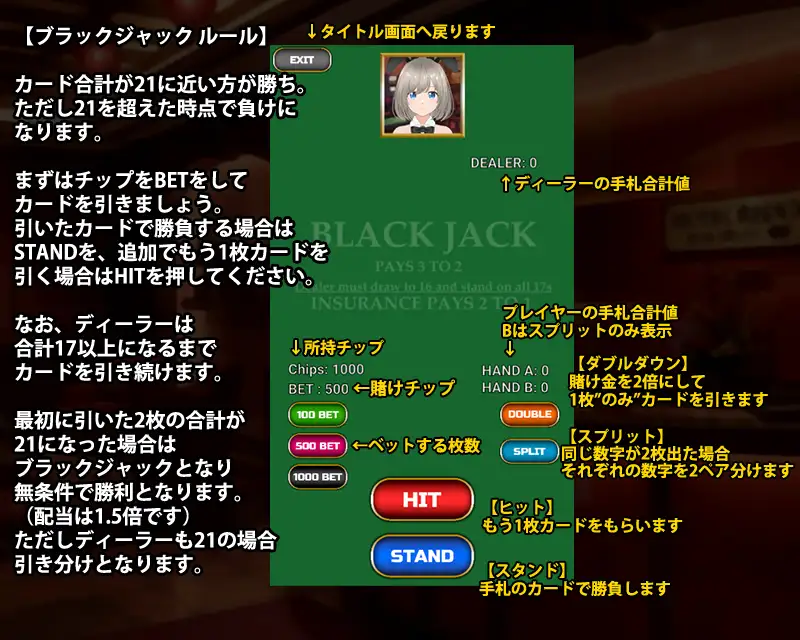 バニーちゃんとえっちなブラックジャック サンプル画像 4