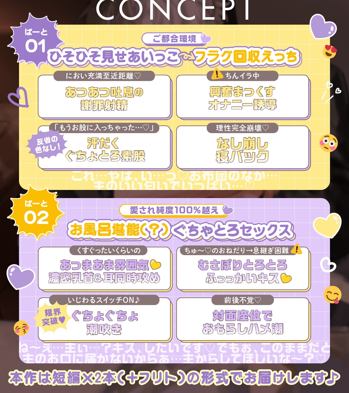【※ノーカン希望!!】溺愛ドジっ子SP小太郎くんの我慢失敗!?→歯止め迷子えっち♡「俺、我慢できます…！(?)」-2画像