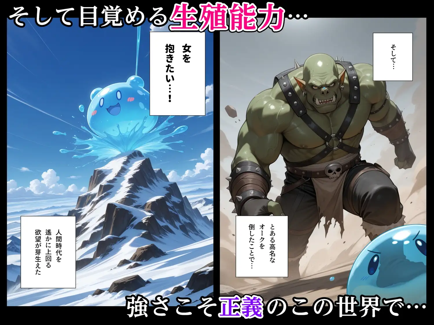 最強スライムに転生したので気ままに女冒険者を孕ませます サンプル画像 3