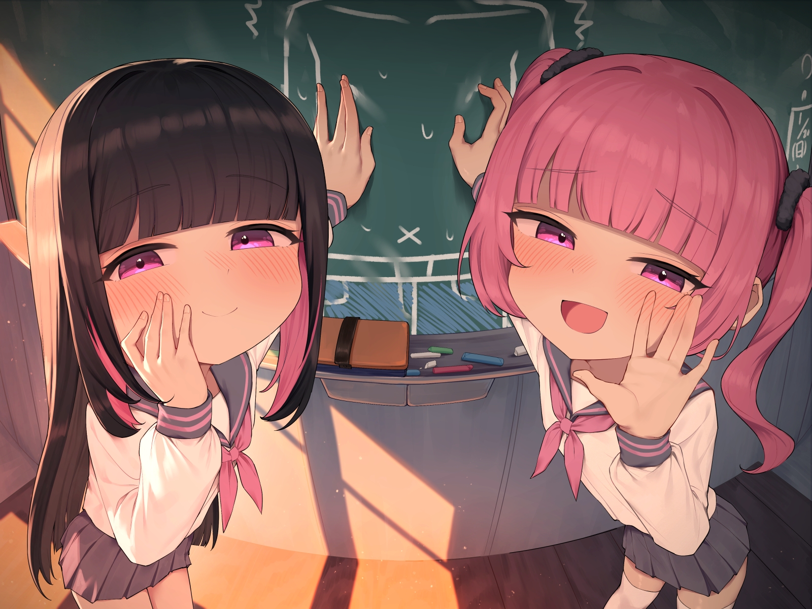 【乳首責め×密着囁き】甘サド双子のいじわる乳首あそび ～じっくりたっぷり焦らされて精液熟成♡～ 画像1