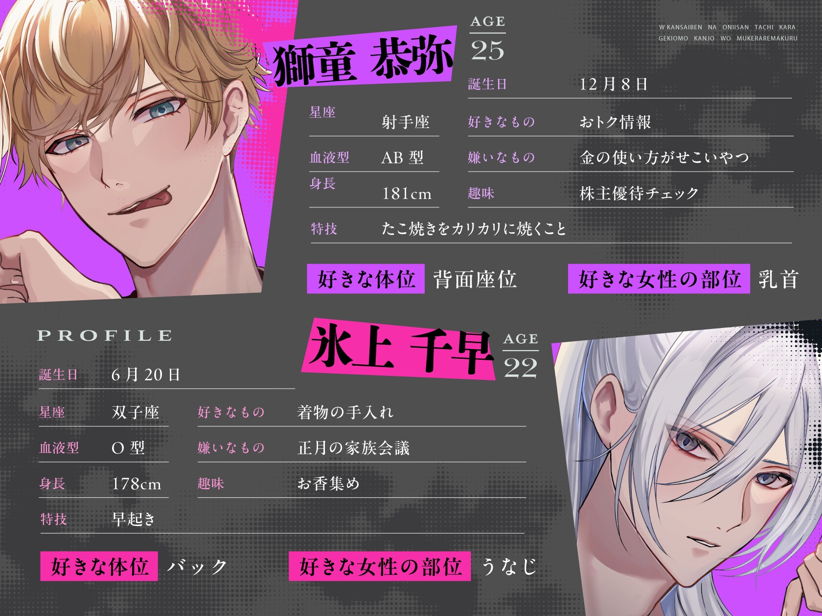【濃密♡141分】W関西弁なお兄さんたちから激甘感情を向けられまくる奪われ溺愛レ○プ〜君はヤンデレシェアハウスの管理人さんスピンオフ2〜 サンプル画像3