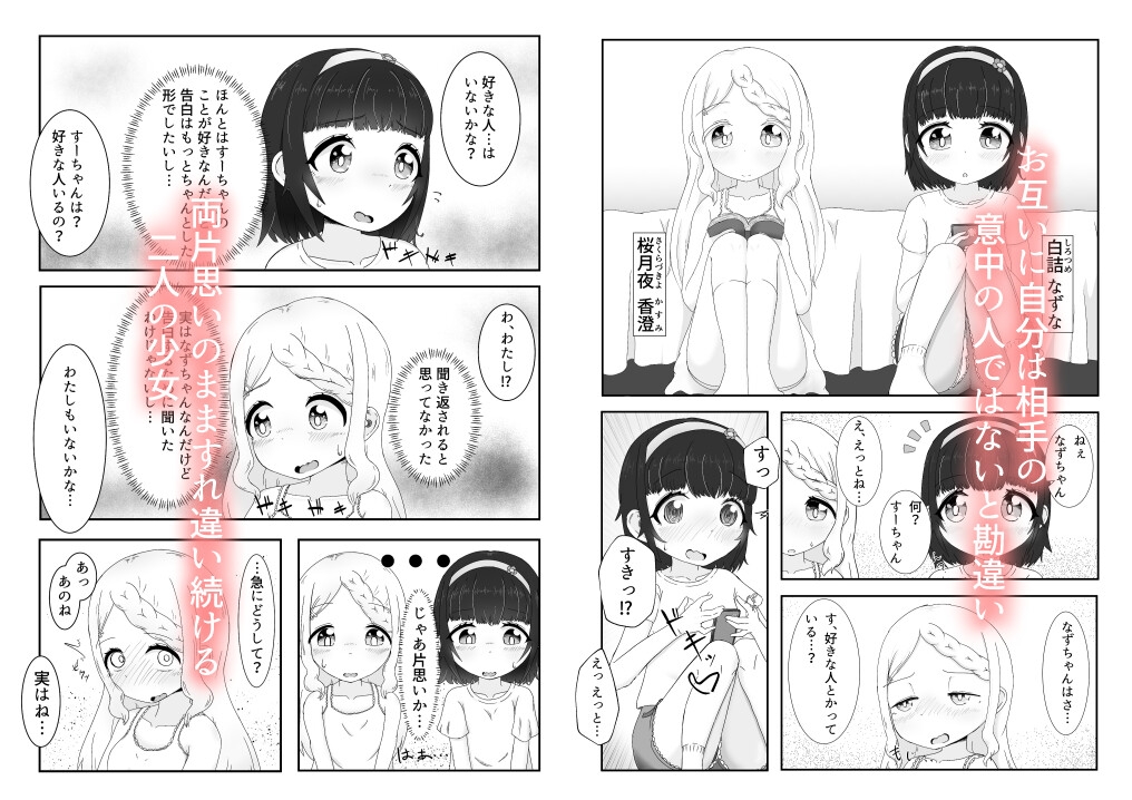 セックスの練習～両片思いの二人が練習という名目でセックスする話～ 画像1