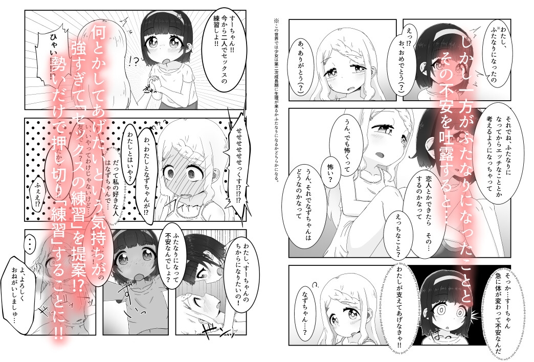 セックスの練習～両片思いの二人が練習という名目でセックスする話～ 画像2