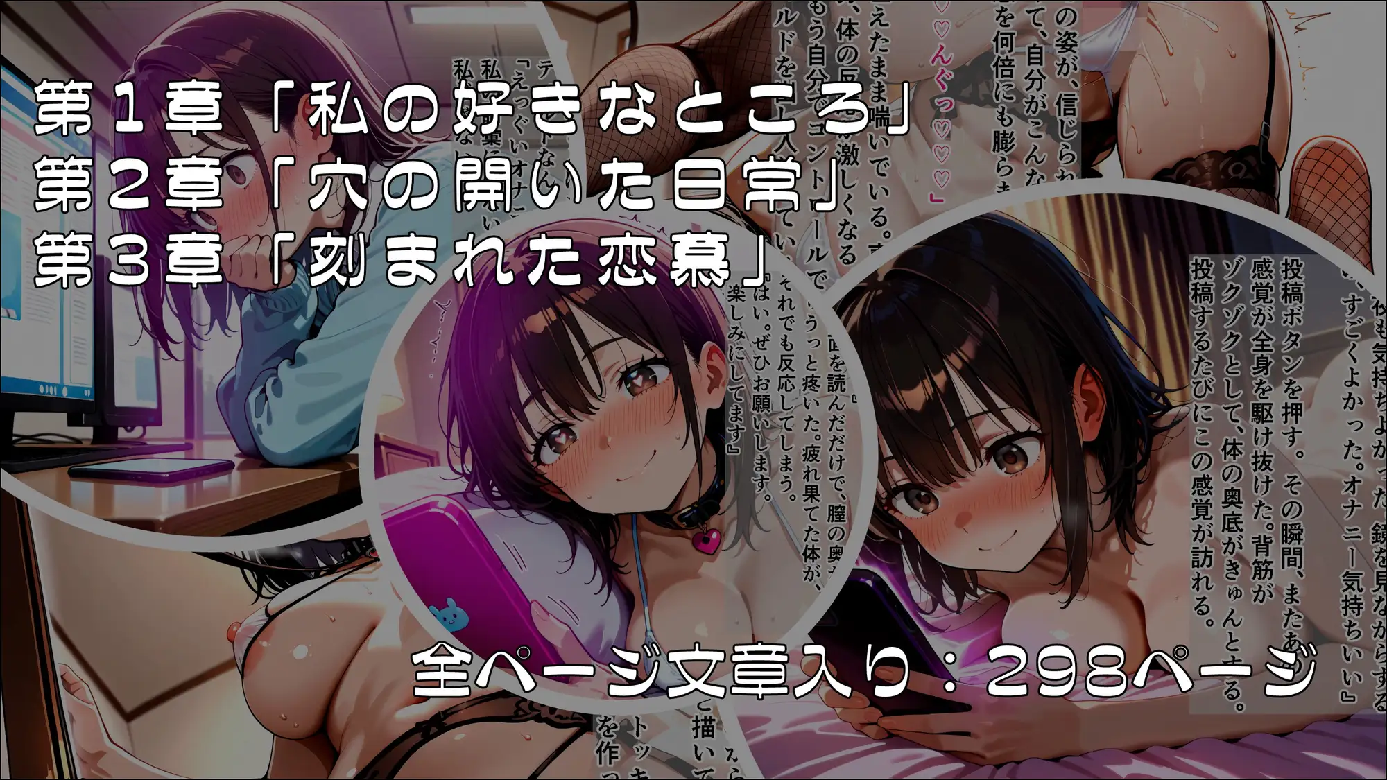 「私の好きなところ:笑顔、髪、そして――」SNS投稿が現実になるアプリで淫らに書き換えられた私_前編 サンプル画像 4