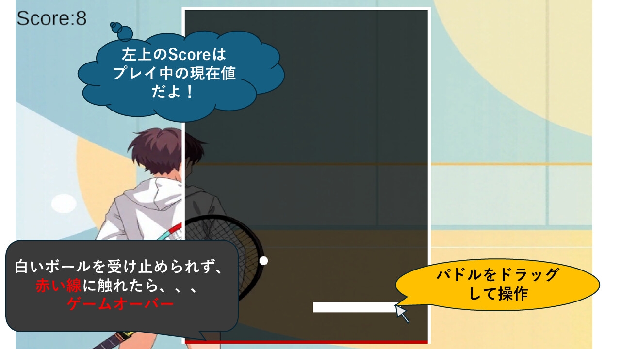 foreverスカッシュゲーム 画像1