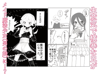 生意気な兄が魔法少女(男の娘)になったので雄になったことを分からせてメス堕ちさせる話 画像1