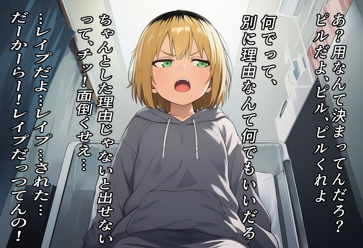 (本編約70分)レ○プカウンセリング3~先生、ウチいつも犯されるんだよ~不貞腐れヤンキー少女編~ 画像2