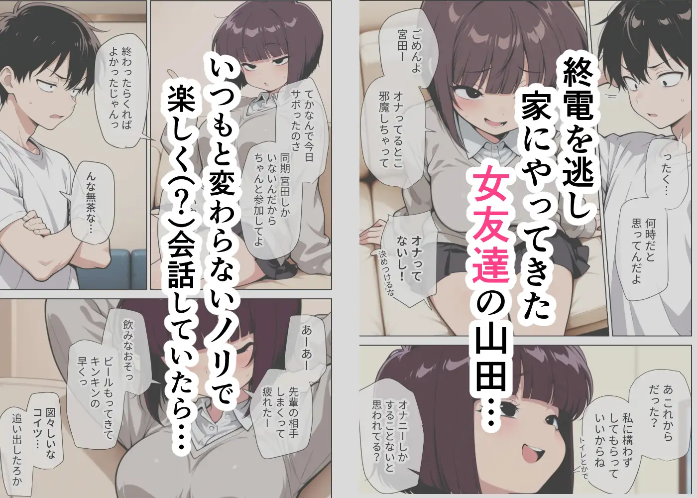 女友達とのHが一番興奮する説 [ぱびゅ] | DLsite - R18
