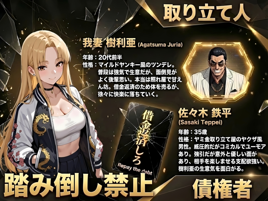 借金ツンデレヤンキーの快楽返済 ～コテコテ闇金ヤクザとの甘い夜～_1
