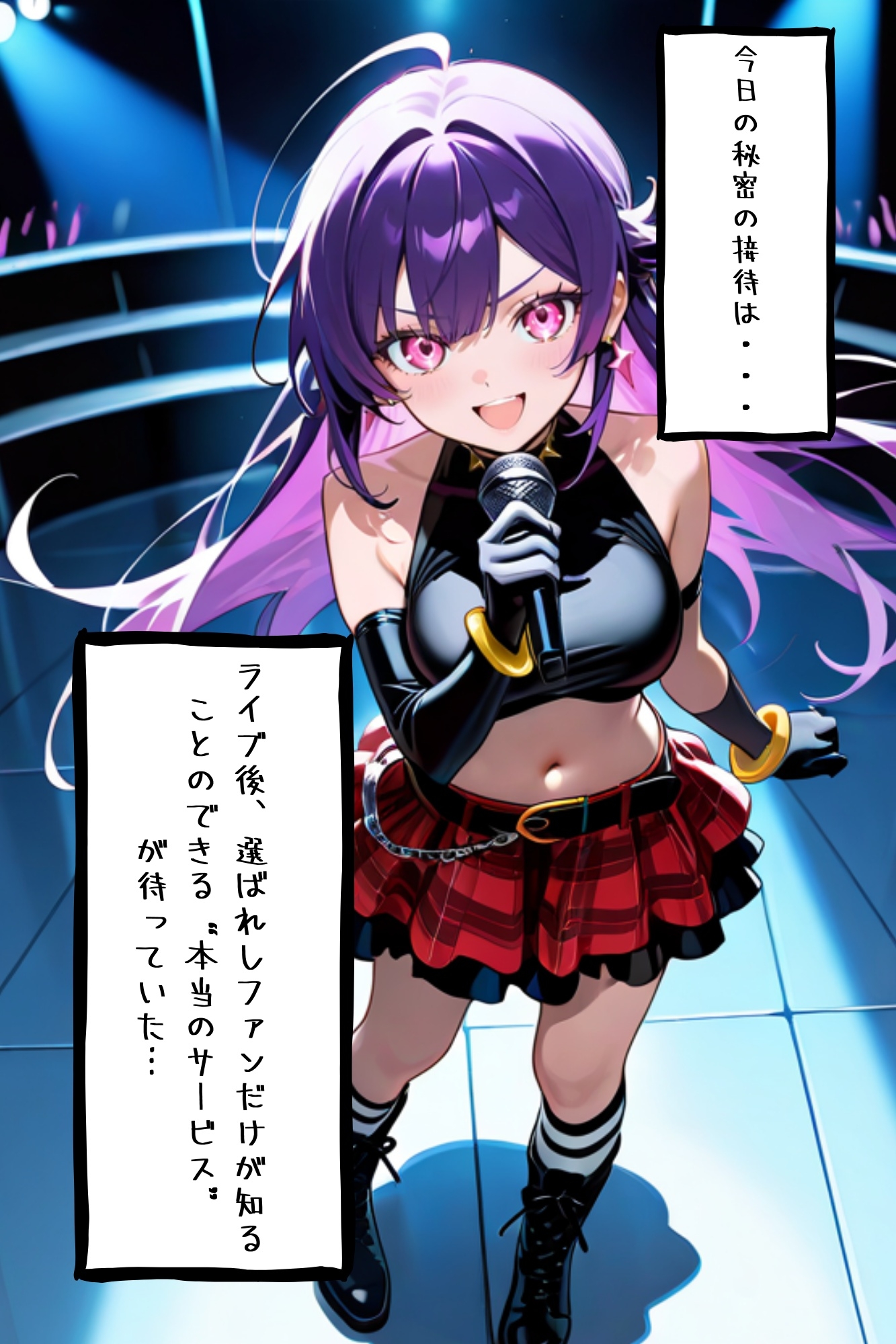 【漫画がアニメ化！】極秘ファンサ・アイドル裏接待 霧島ルカ編_2
