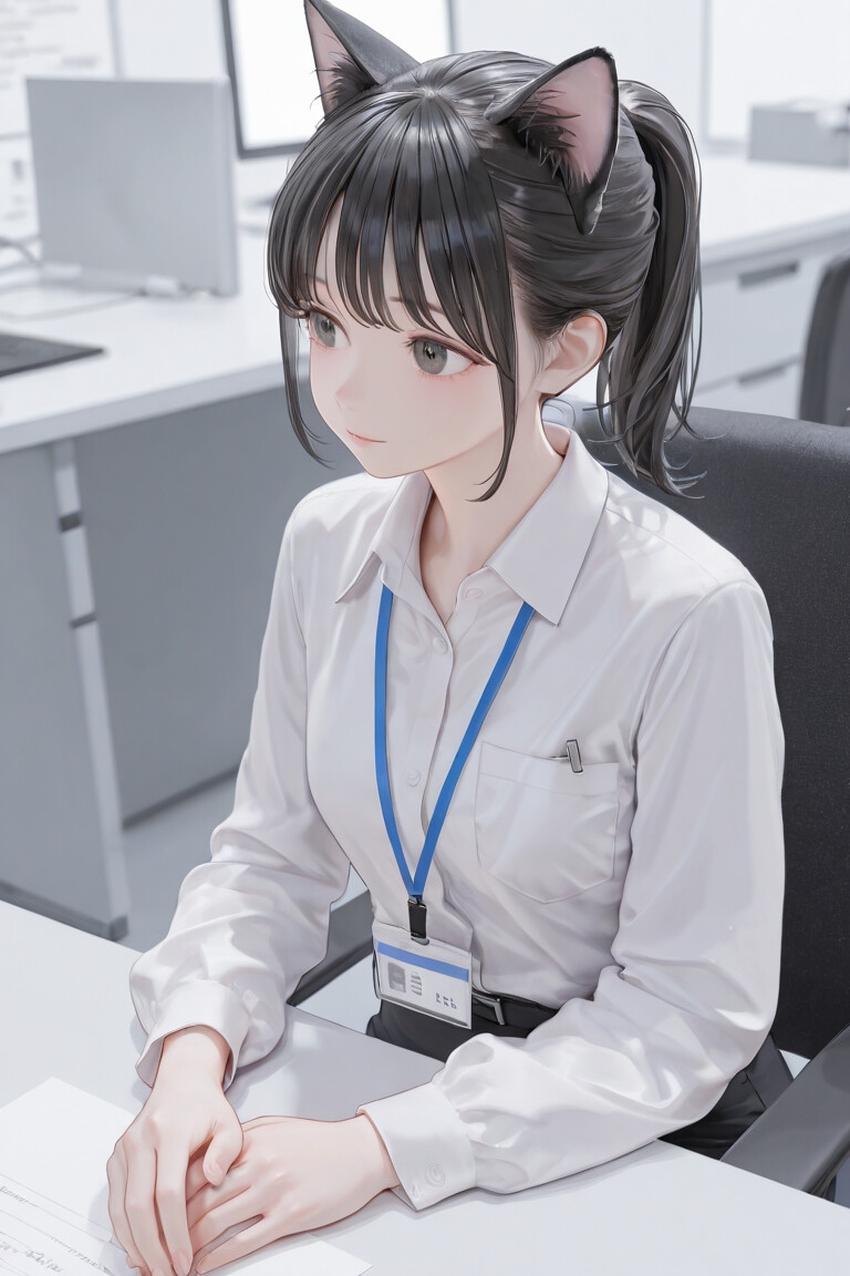 猫耳女子社員_1