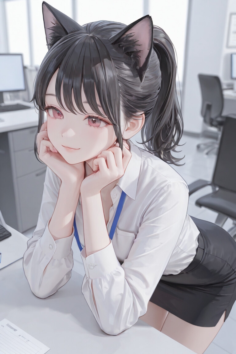 猫耳女子社員_2