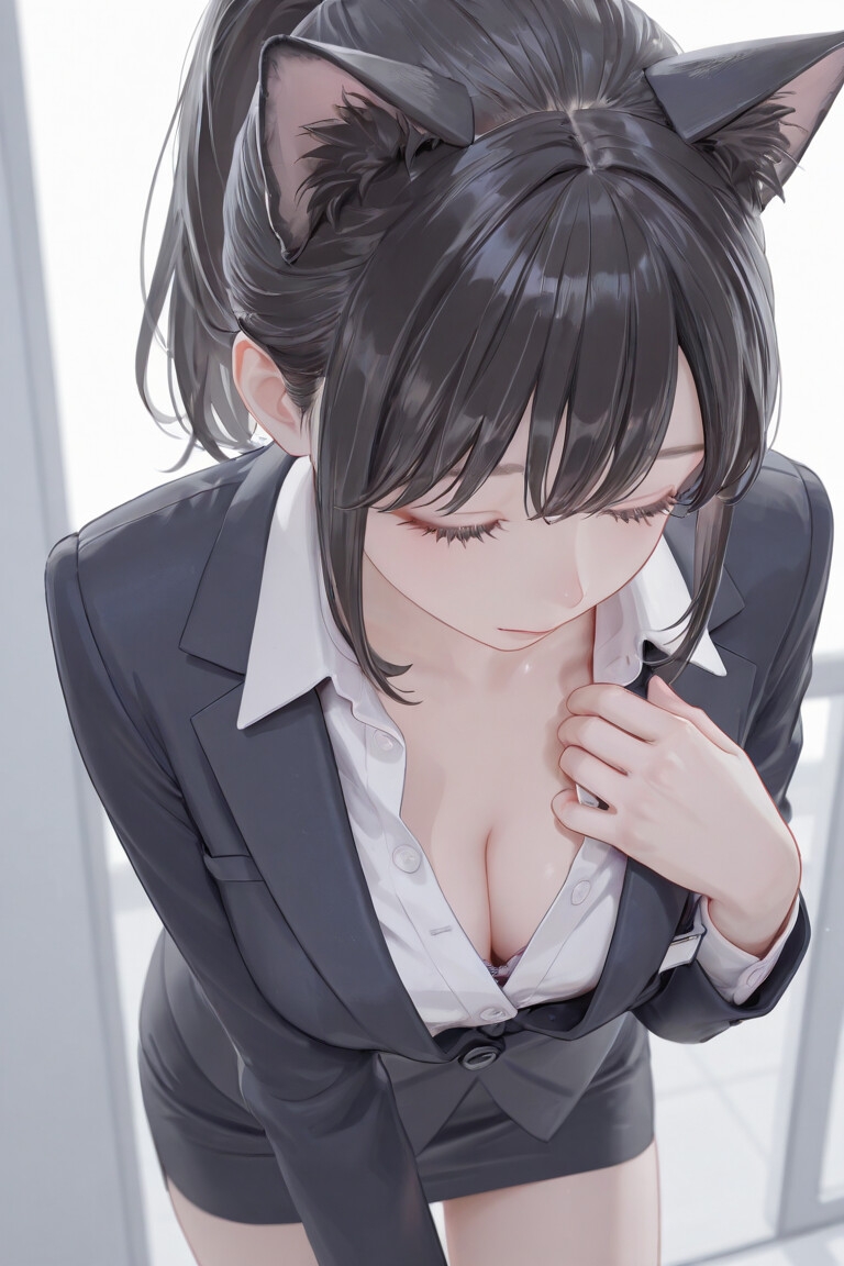 猫耳女子社員_8