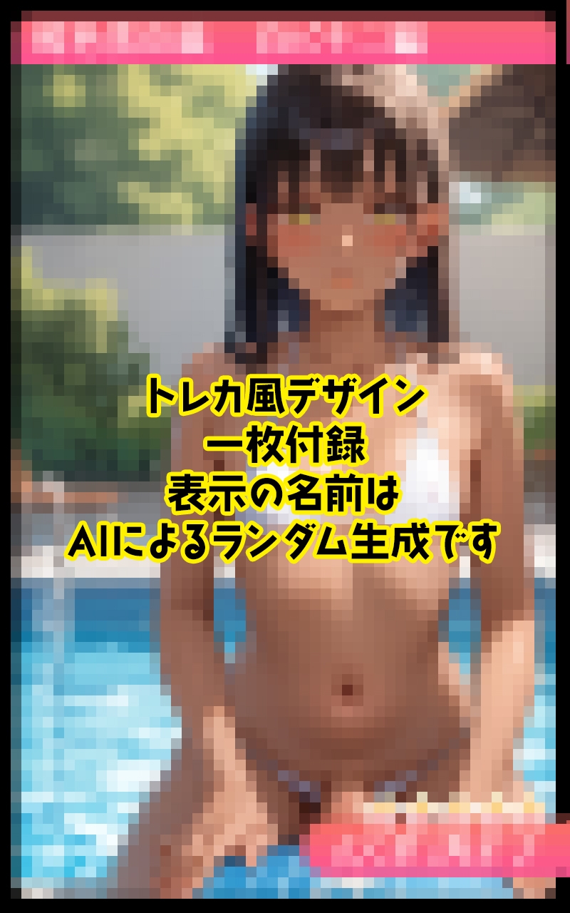 褐色男の娘 白ビキニ編_5