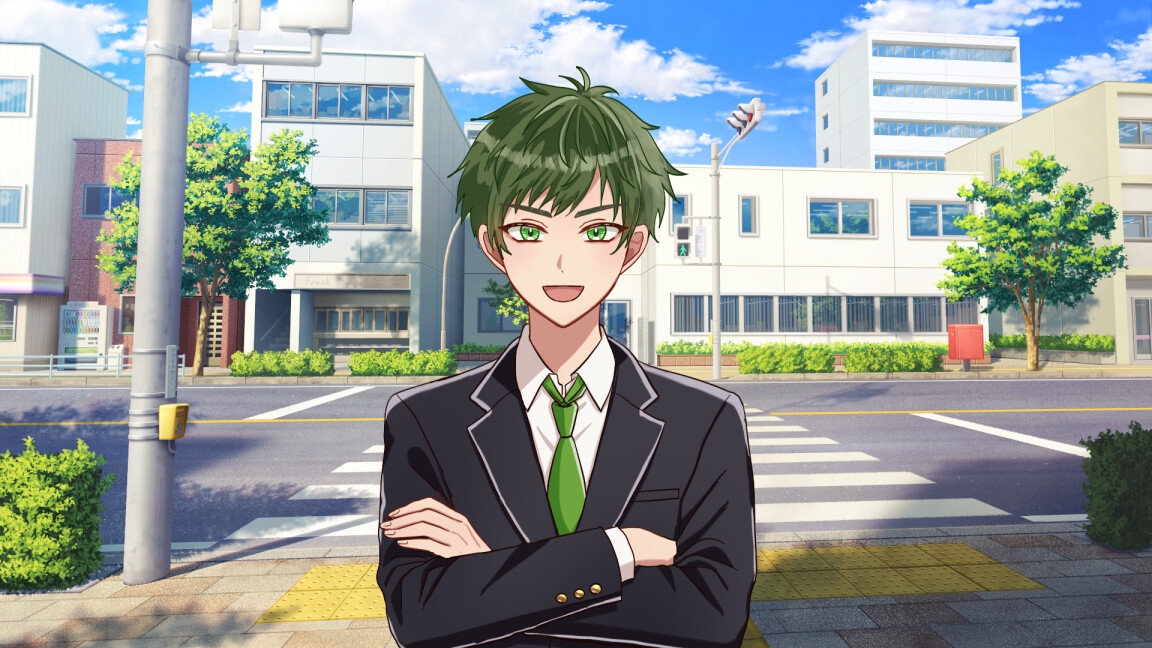 【立ち絵素材2】体育会系男子高校生
