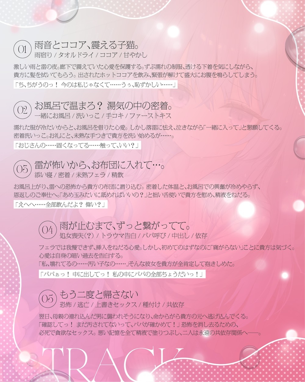 鍵っ子少女は、おじ様にとろとろに甘やかされる。~お父さんにいたずらされた身体を今度はパパに~【すいーとみるく】 鍵っ子少女は、おじ様にとろとろに甘やかされる。~お父さんにいたずらされた身体を今度はパパに~【すいーとみるく】