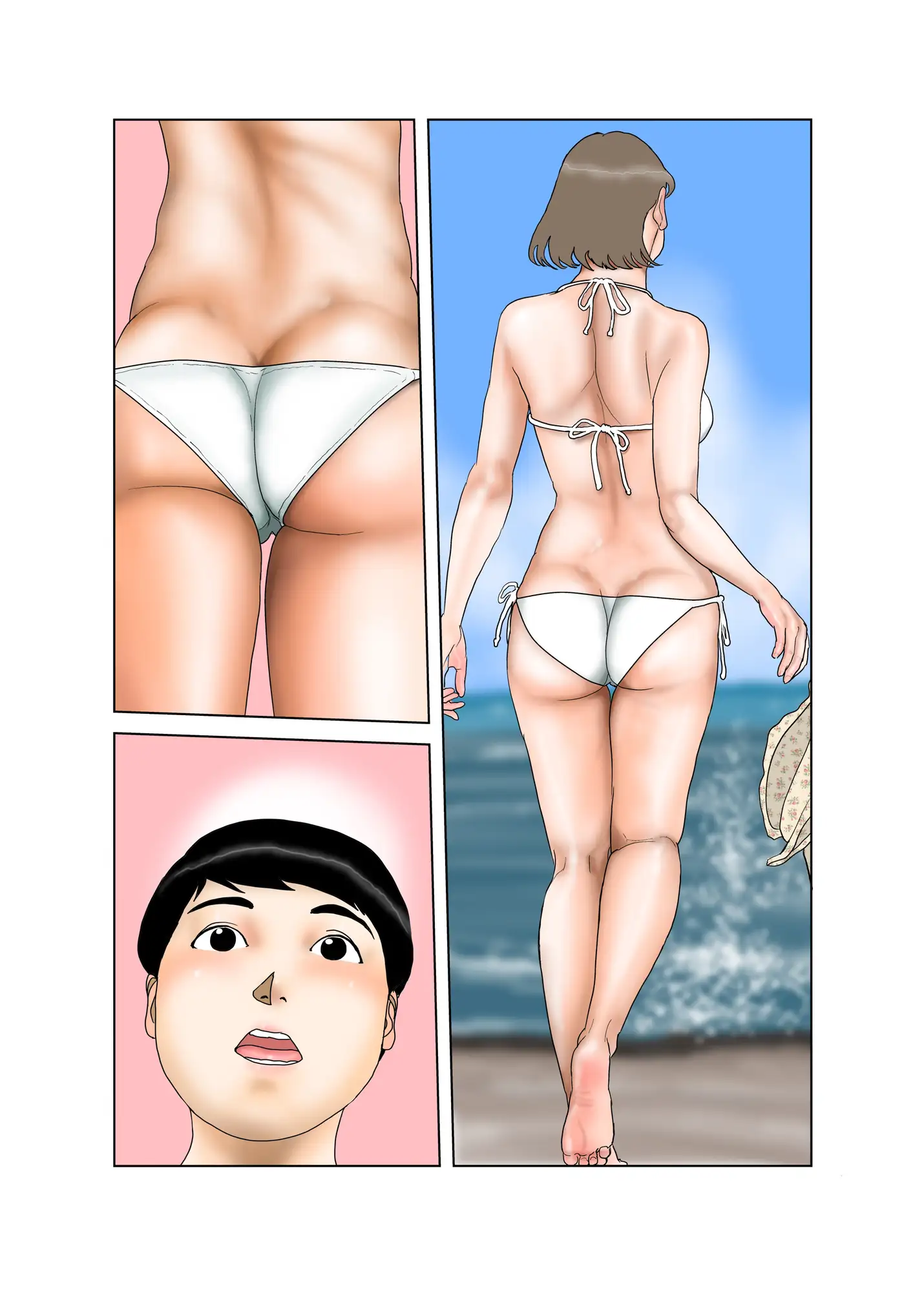 美沙叔母さんとの夏の思い出 サンプル画像 5