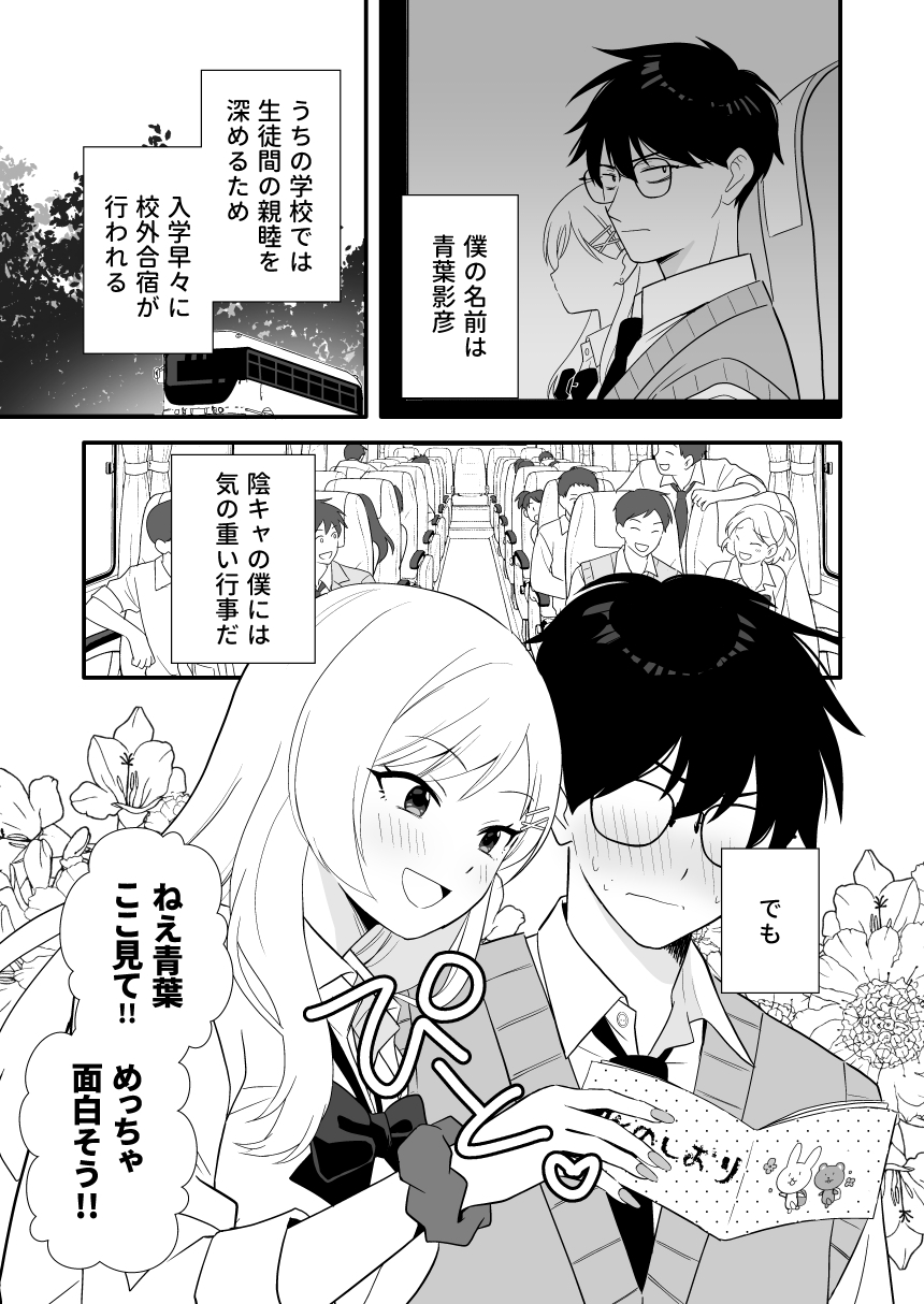 ボッチの僕をエッチで慰めてくれるギャル 画像1