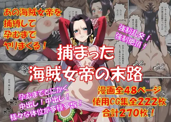 捕まった海賊女帝の末路 ジャケット画像