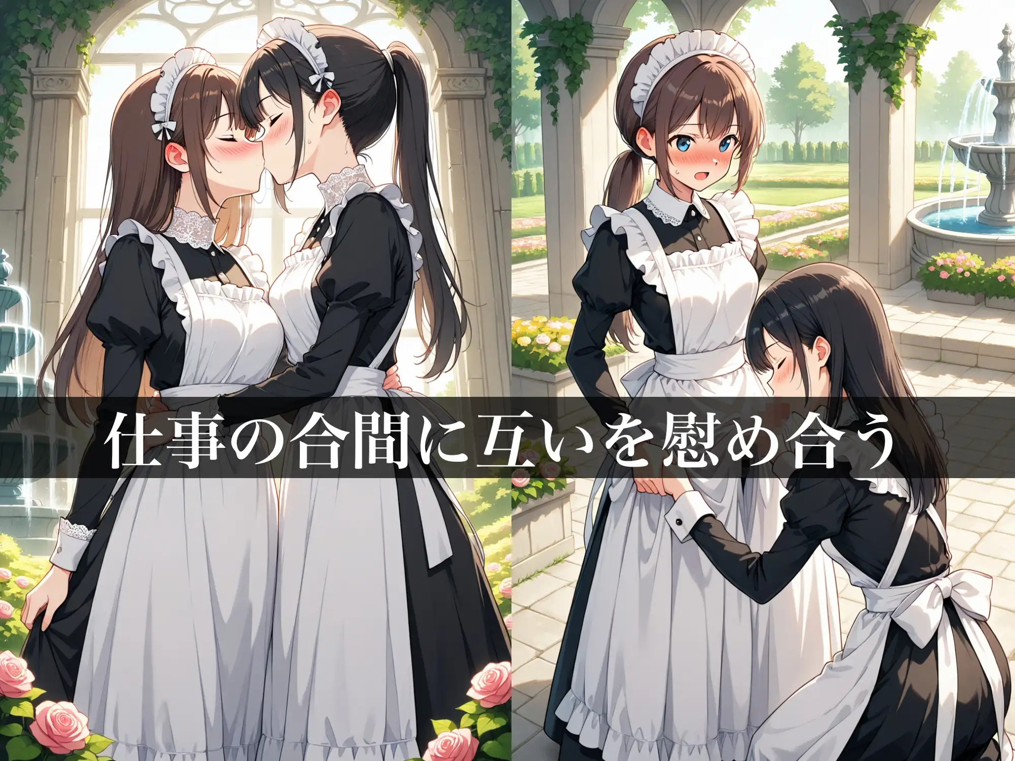 ふたなりサンドイッチ〜メイドのお仕事編〜 サンプル画像 3