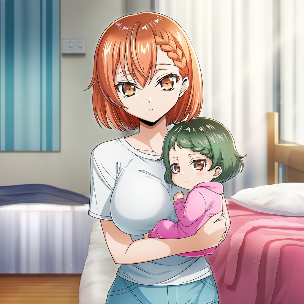 チエミと結婚してセックスして妊娠出産して娘が大好きな話_9