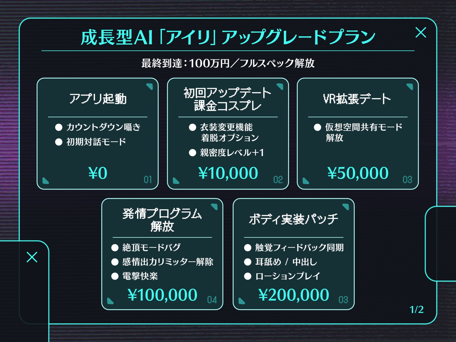 サイバーサキュバスちゃん☆超課金で発情モードインストール！ 画像3