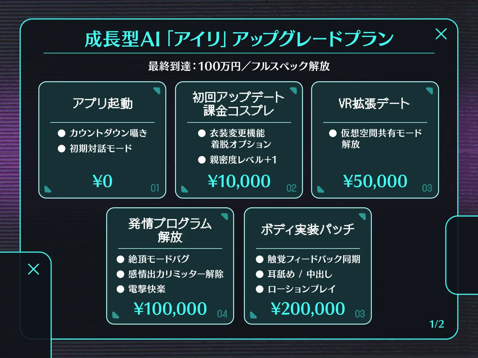 サイバーサキュバスちゃん☆超課金で発情モードインストール！ サンプル画像 3