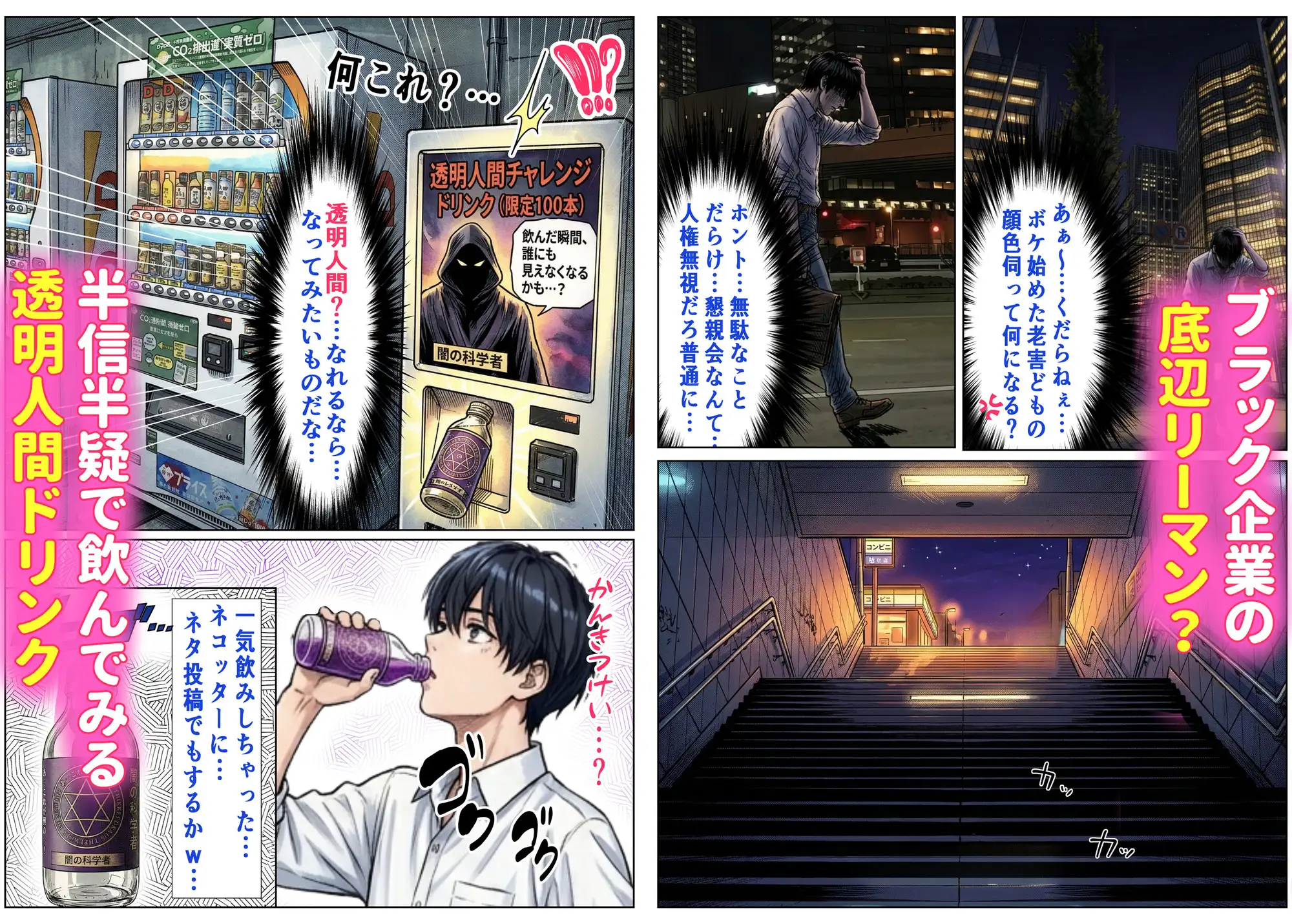 透明人間ドリンク サンプル画像 2