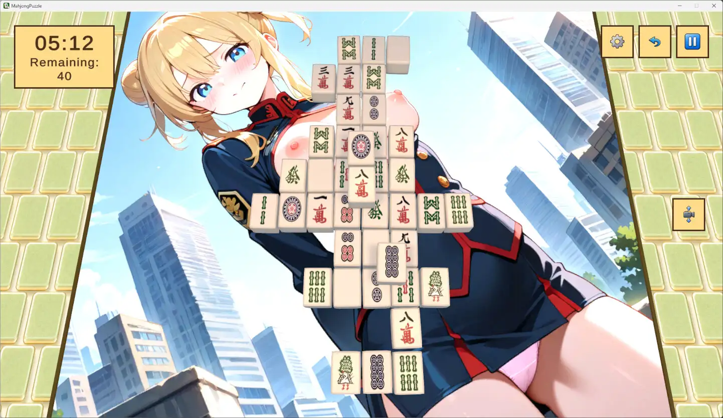 麻雀牌パズル サンプル画像 4