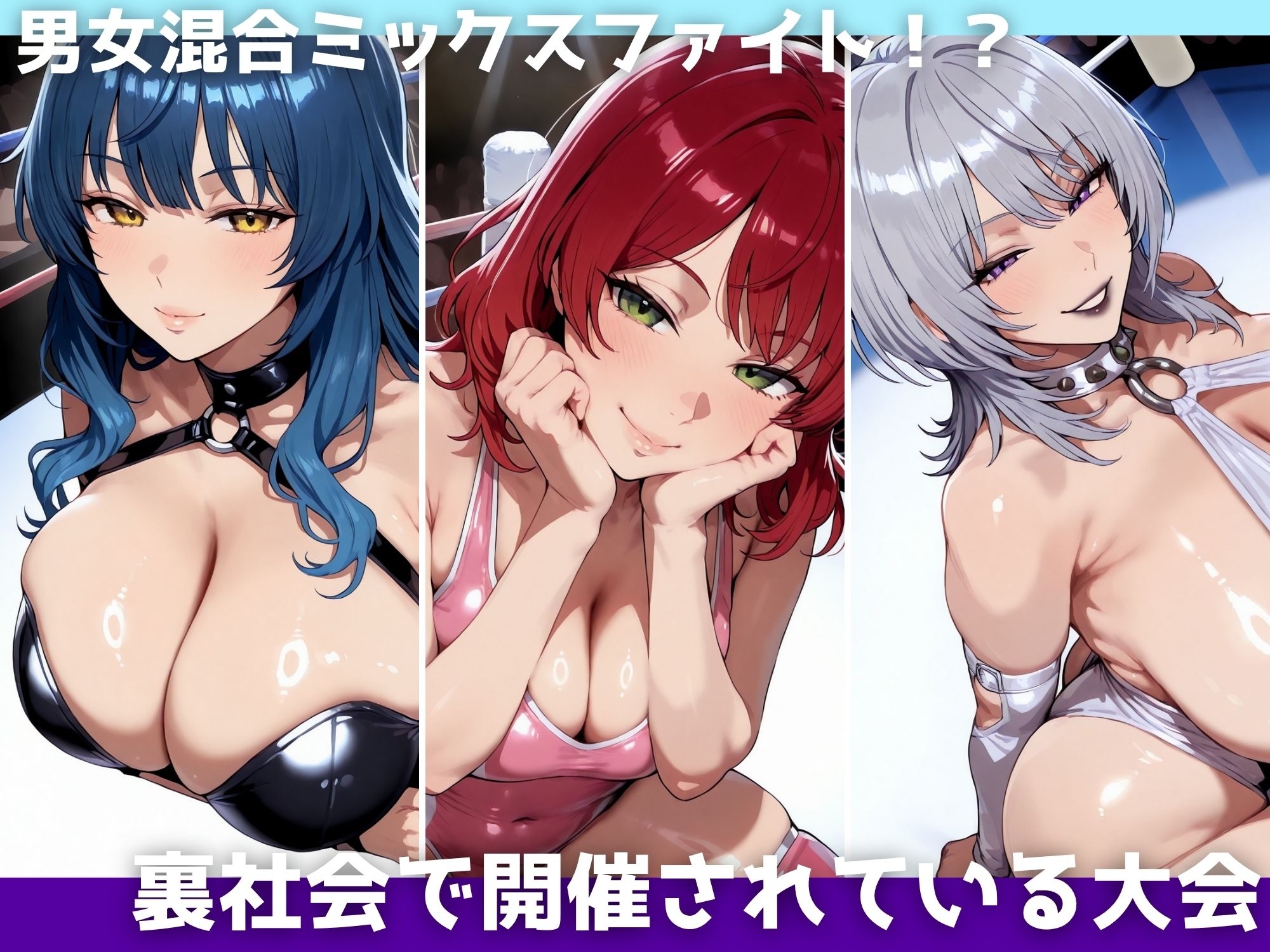 爆乳プロレスFight02愛しき女体の絡み合い_1