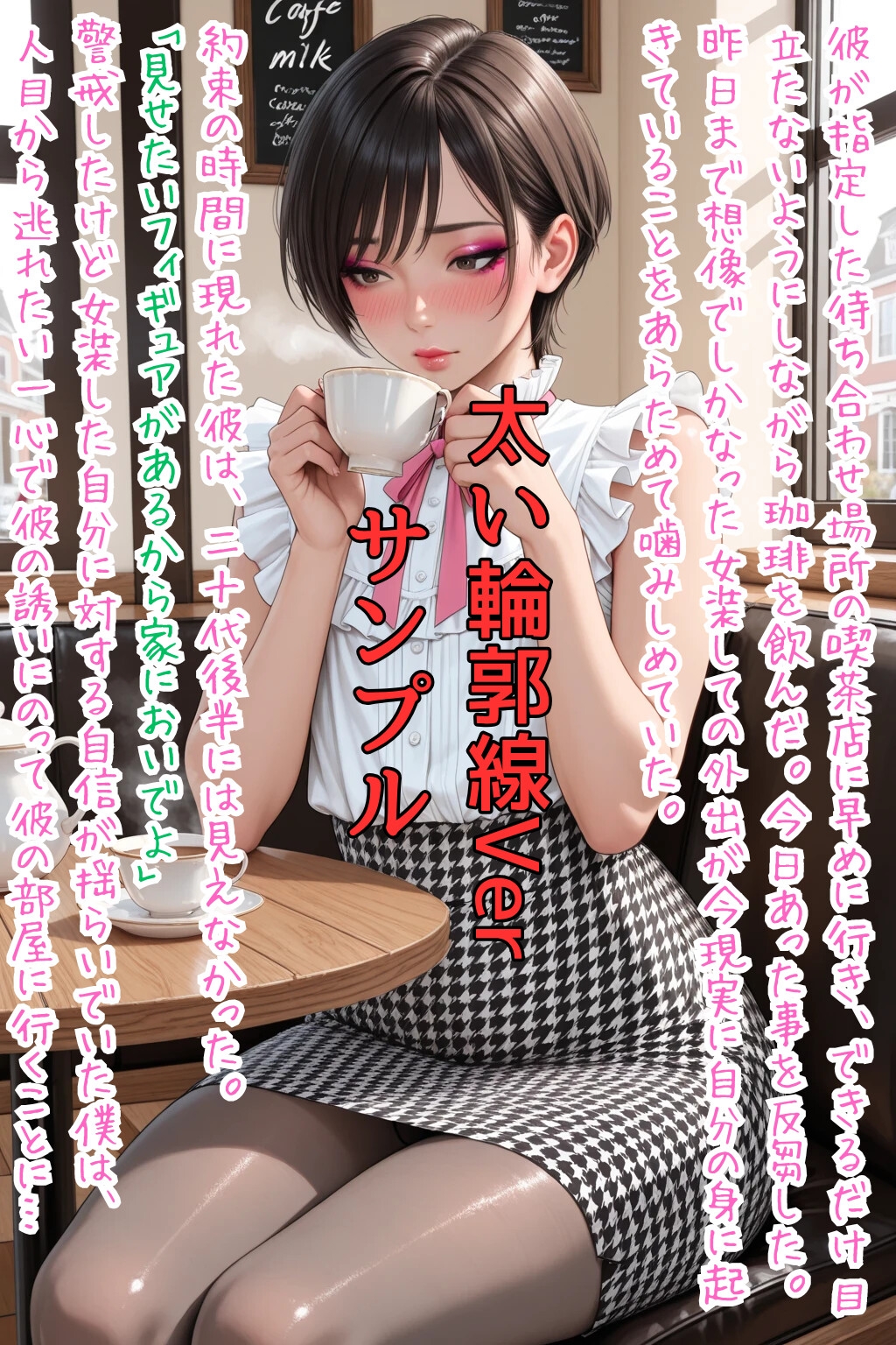 Sissy Captions Mな男の娘のシシーキャプション集5 アキバ男の娘拉致監禁事件 この部屋が僕の全て… あなた好みのフィギュアになりたい…_2