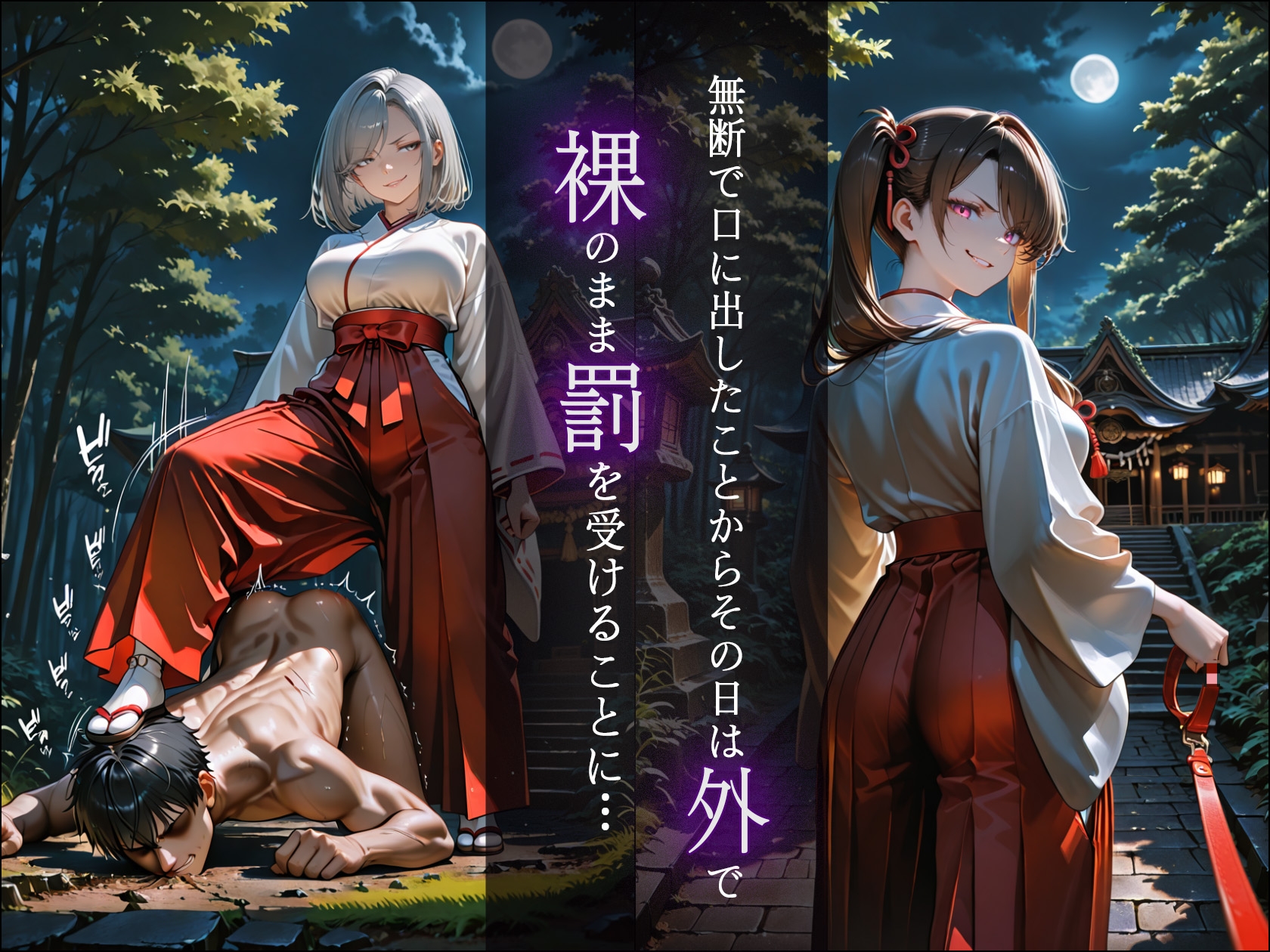 ドSな巫女様の下僕になって搾精されまくる話_4