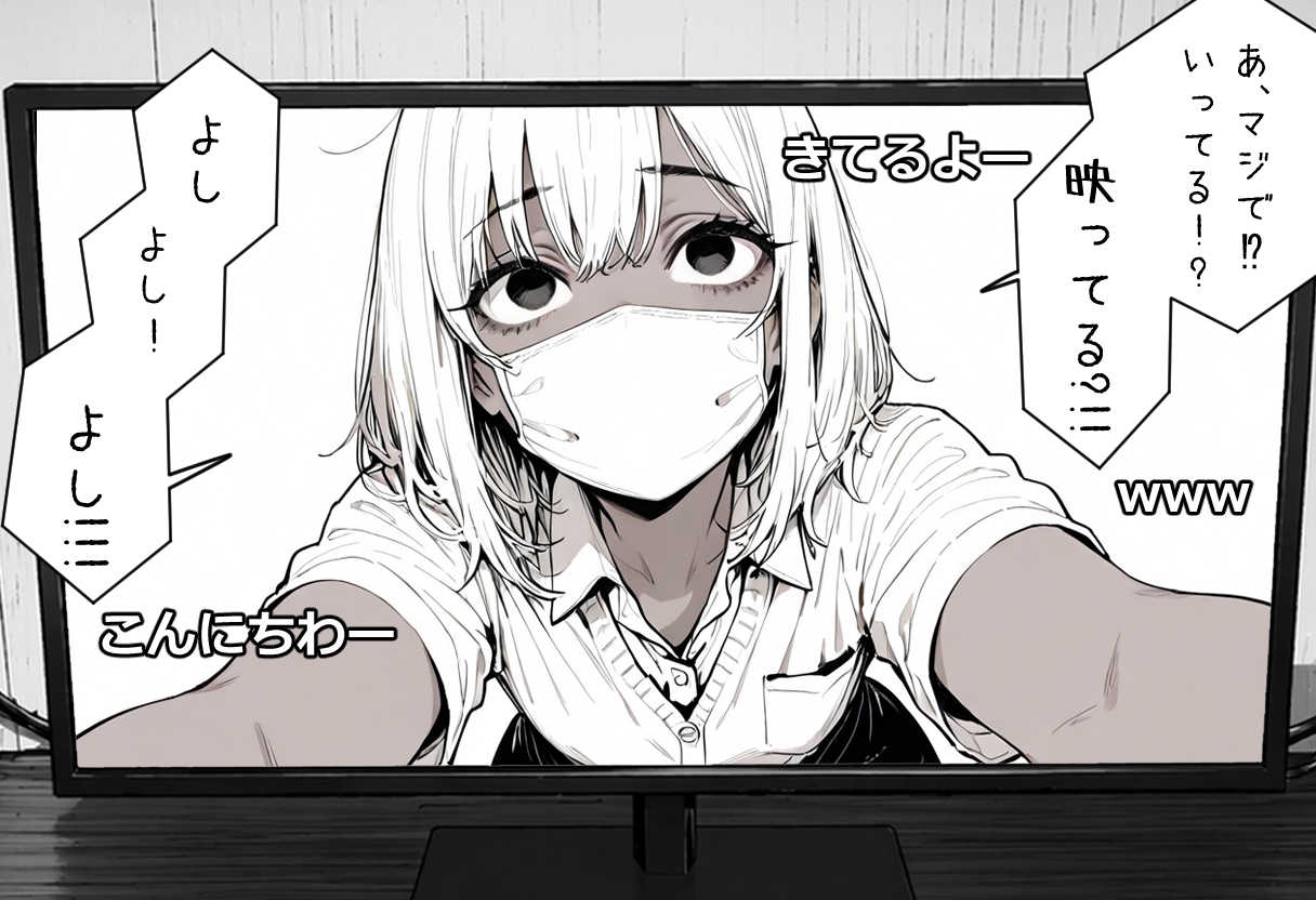 ギャル系配信者のツカサちゃん。_3