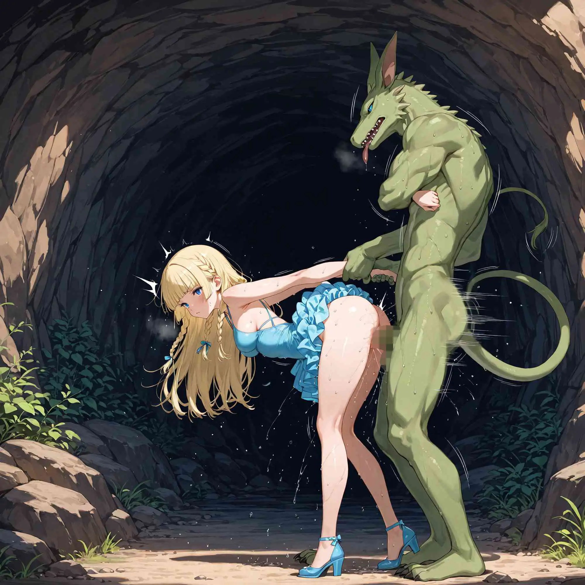 見下してきた女魔法使いを夜のスキルでわからせる！3 サンプル画像 4