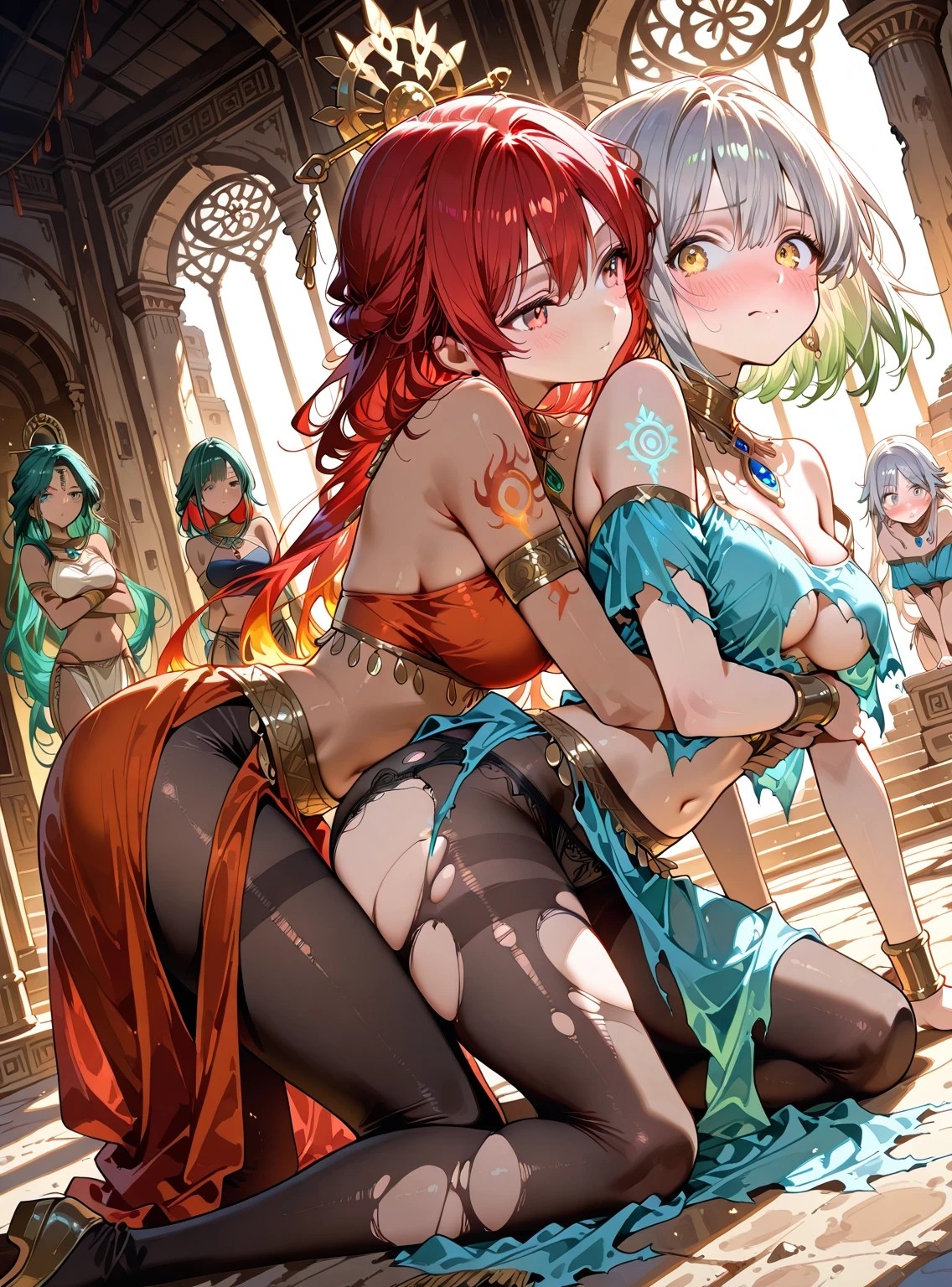 黒タイツ美少女イラスト集7聖職者編_10