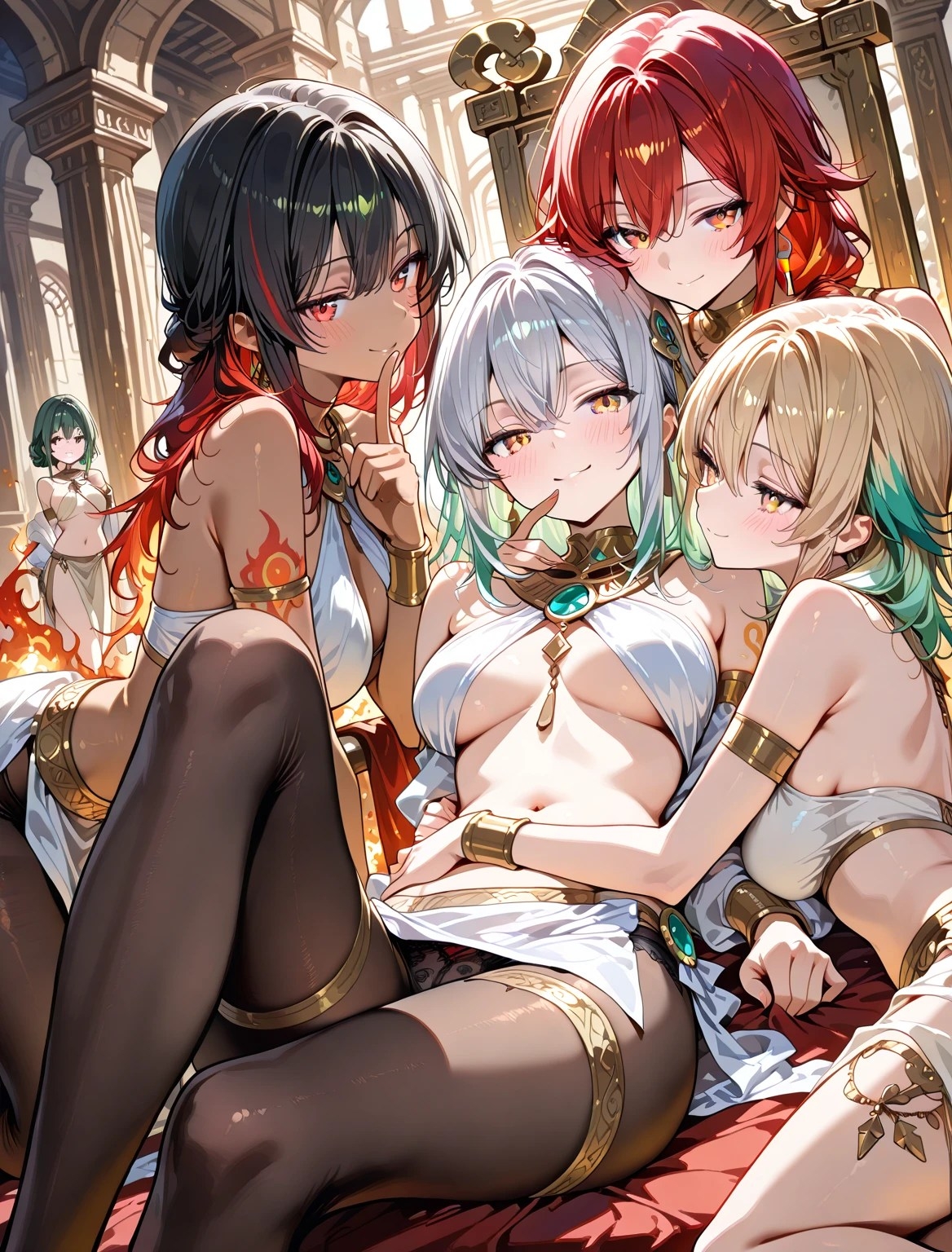 黒タイツ美少女イラスト集7聖職者編_9