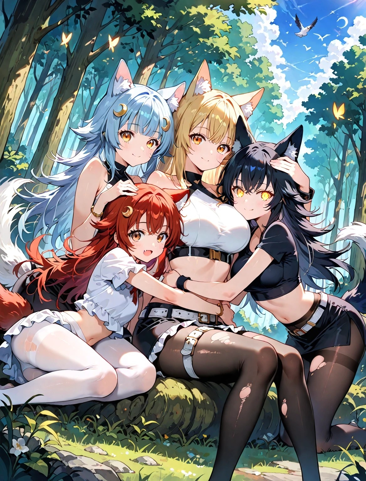 黒タイツ美少女イラスト集8モン娘編_5