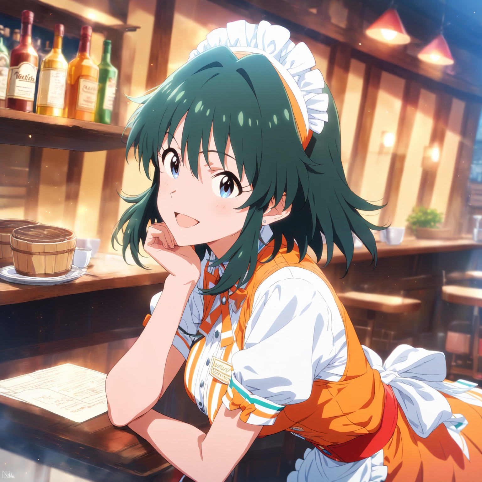 ウェイトレス デレマス_10