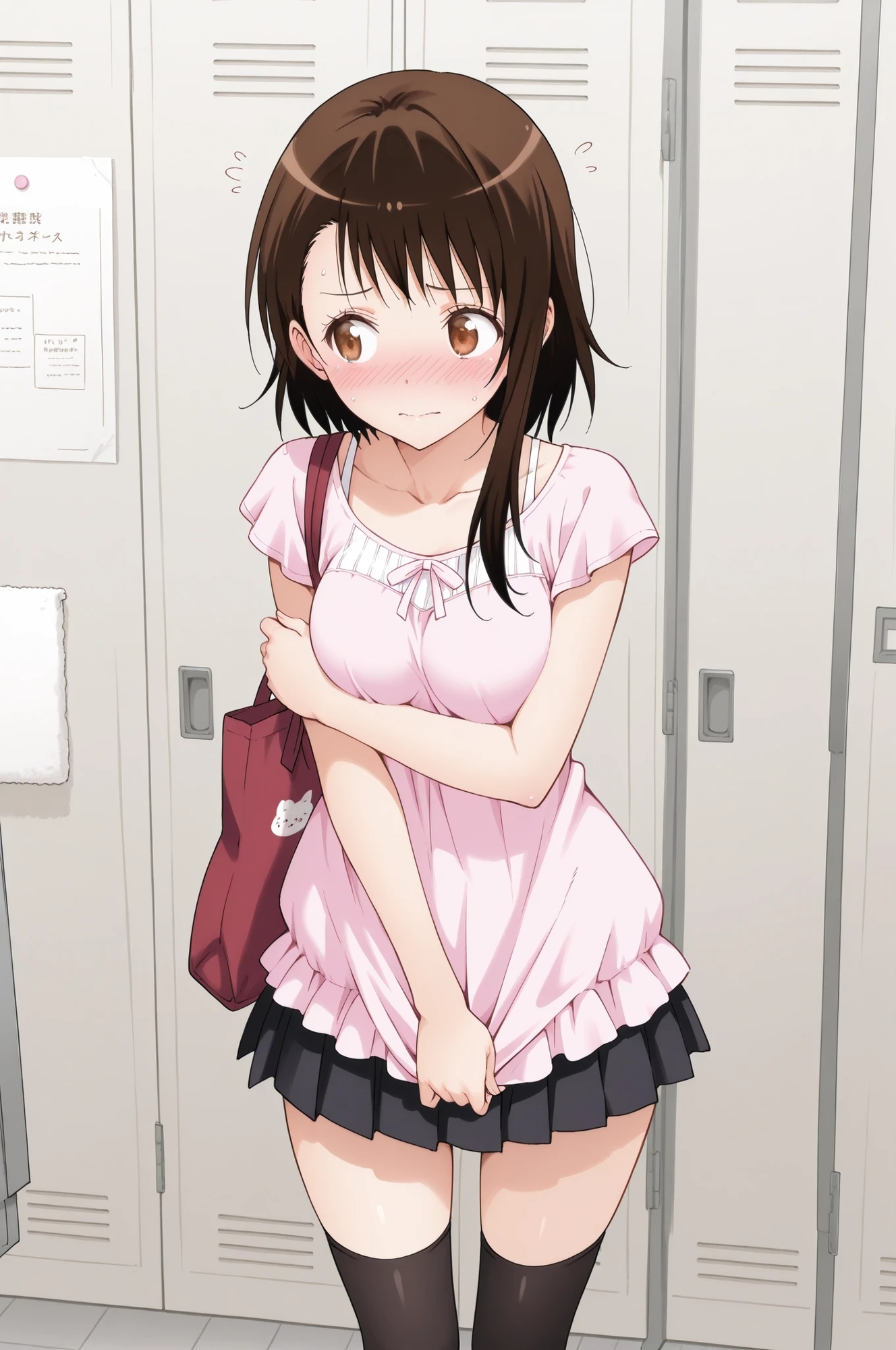とあるコンビニの新人研修記録(こさき 20才)その2 ～高校時代の制服を持って来させてラブホテルでコスプレH～_1