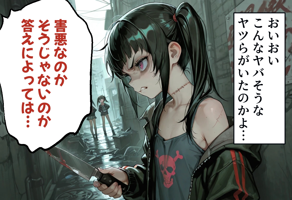 ゾンビ女なら人権ないからヤリたい放題だよね? ゾンビを狩る者(横)_1