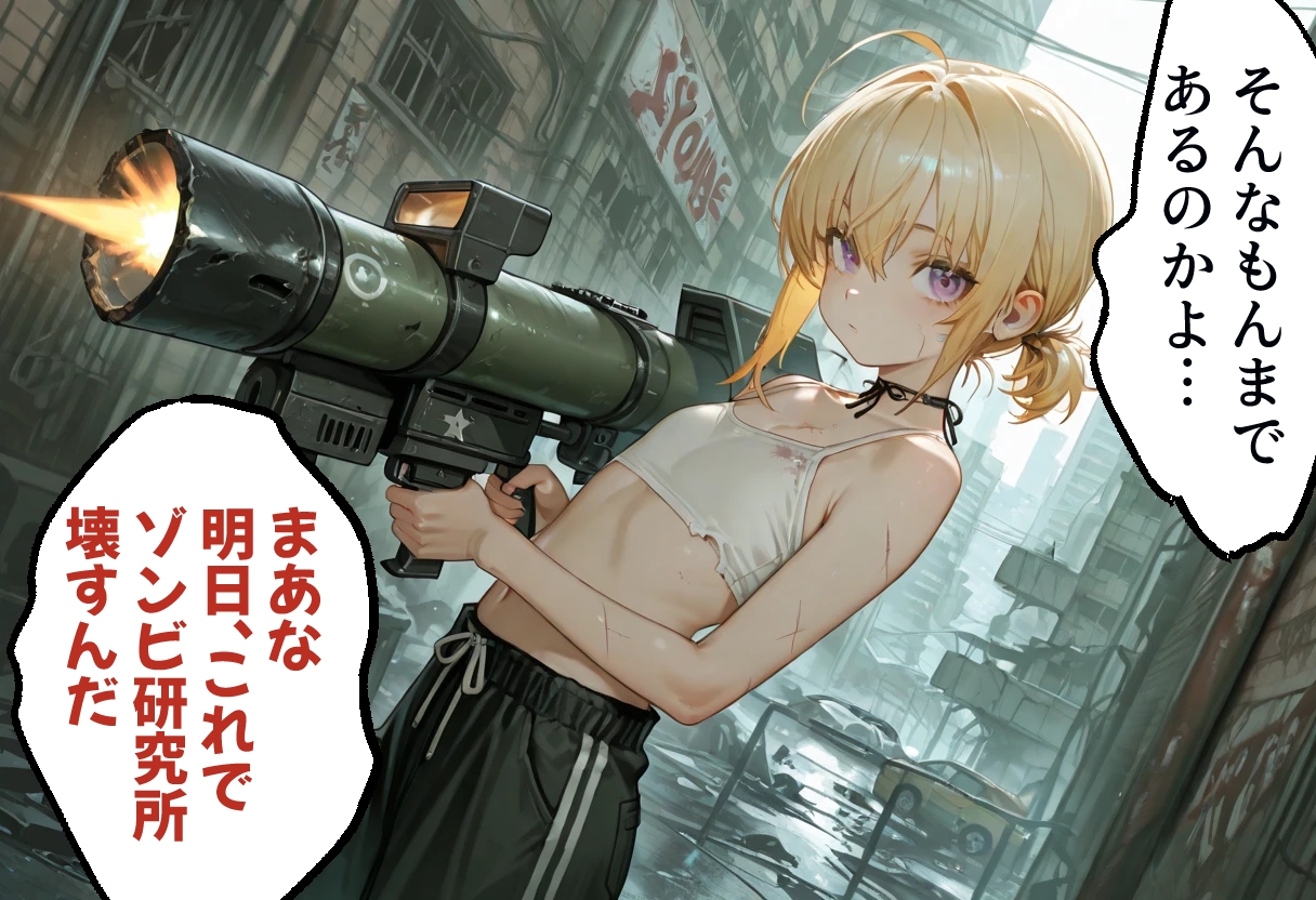 ゾンビ女なら人権ないからヤリたい放題だよね? ゾンビを狩る者(横)_3