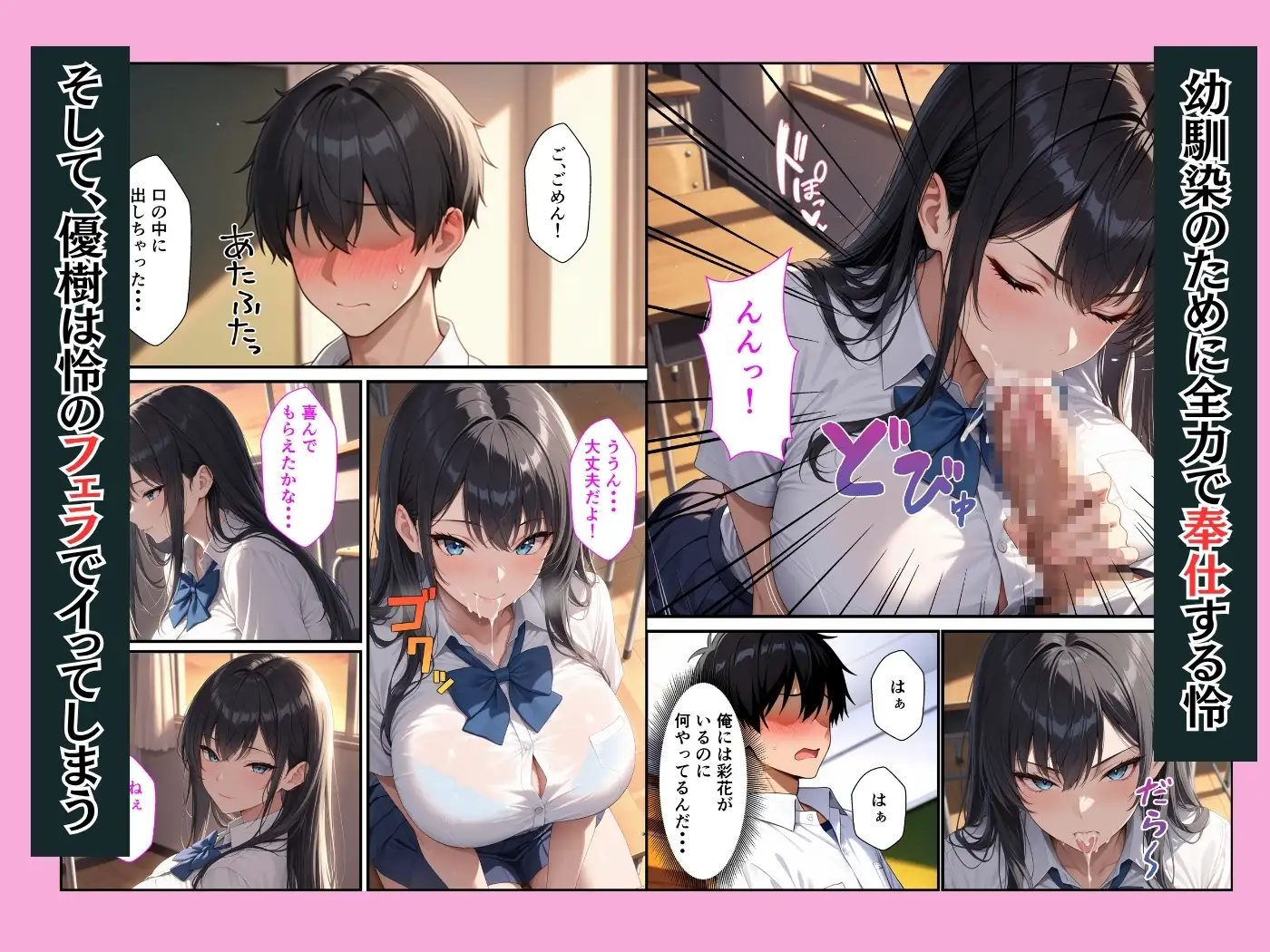 幼馴染のクールギャルが落ち込んでいる俺を慰めてイチャラブセックスした話 サンプル画像 6