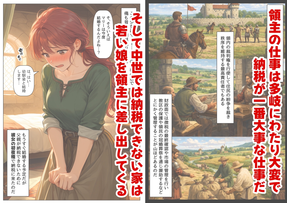 中世領主に転生した俺は、【初夜権】で処女を抱きまくる_3