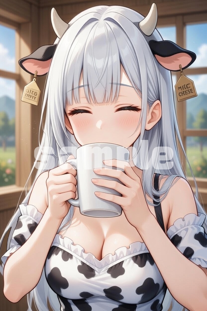 【期間限定50%OFF】こもれび牧場 アルミナ編 恥じらう清楚お嬢様ウシ娘_2